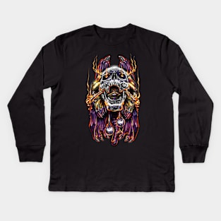 Twisted Sights Kids Long Sleeve T-Shirt